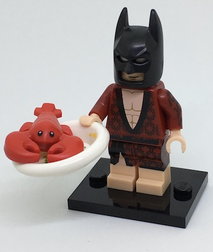 Lobster-Lovin  Batman, The LEGO Batman Movie, Series 1 (Complete Set with Stand and Accessories)