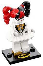 Disco Harley Quinn, The LEGO Batman Movie, Series 2 (Complete Set with Stand and Accessories)