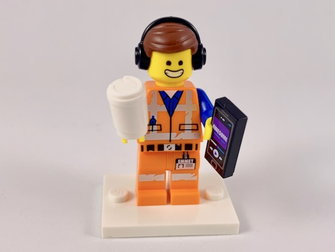 Awesome Remix Emmet, The LEGO Movie 2 (Complete Set with Stand and Accessories)