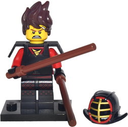 Kai Kendo, The LEGO Ninjago Movie (Complete Set with Stand and Accessories)