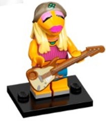 Janice, The Muppets (Complete Set with Stand and Accessories)