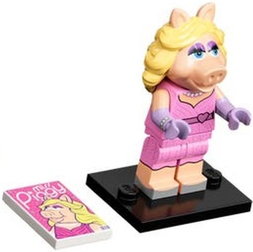 Miss Piggy, The Muppets (Complete Set with Stand and Accessories)