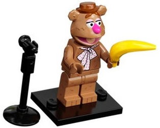 Fozzie Bear, The Muppets (Complete Set with Stand and Accessories)