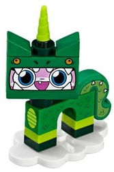 Dinosaur Unikitty, Unikitty!, Series 1 (Complete Set with Stand)