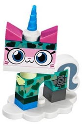 Camouflage Unikitty, Unikitty!, Series 1 (Complete Set with Stand)