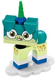 Alien Puppycorn, Unikitty!, Series 1 (Complete Set with Stand)