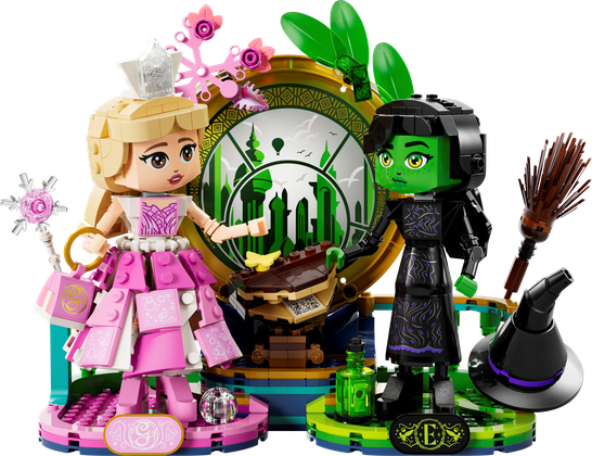 乐高75682 Elphaba & Glinda Figures 正式登场