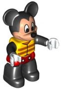 Duplo Figure Lego Ville, Mickey Mouse, Life Jacket 