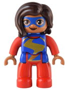 Duplo Figure Lego Ville, Ms. Marvel