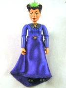 Belville Female - Queen, Short Black Hair, Purple Top, Skirt Long, Tiara 