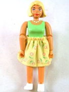Belville Female - White Shorts, Medium Green Shirt, Light Yellow Hair, Skirt 