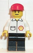 Shell - Jacket, Black Legs, Red Cap, Eyebrows 