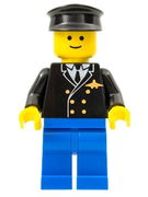 Airport - Pilot, Blue Legs, Black Hat 