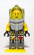 Atlantis Diver 4 - Lance Spears - With Yellow Flippers and Trans-Yellow Visor 