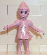 Belville Fairy - Pink with Moon Pattern (Millimy) 