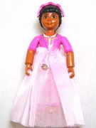 Belville Female - Princess Paprika Dark Pink Top Lace Inset with Skirt, Headband 