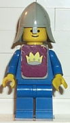Classic - Yellow Castle Knight Blue - with Vest Stickers 