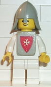 Classic - Yellow Castle Knight White - with Vest Stickers 
