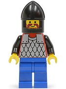 Scale Mail - Red with Black Arms, Blue Legs, Black Chin-Guard 