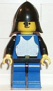 Breastplate - Blue with Black Arms, Blue Legs with Black Hips, Black Neck-Protector 