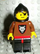 Wolfpack - Eyepatch, Brown Arms and Black Legs, Black Hood, no Cape 