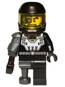 Space Villain - Pearl Dark Gray Pirate Peg Leg - Minifigure only Entry 