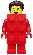 Brick Suit Guy - Minifigure only Entry 
