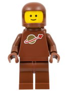 Brown Astronaut, Series 24 (Minifigure Only without Stand and Accessories)