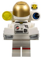 Spacewalking Astronaut, Series 26 (Minifigure Only without Stand and Accessories)