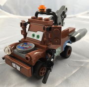 乐高人仔 Tow Mater with Guns with Time Bomb Sticker