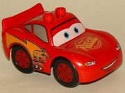 Duplo Lightning McQueen - Rust-eze Hood, Smooth Tires 