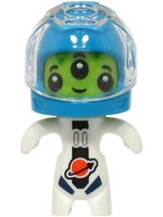 Alien - White Spacesuit, Dark Azure Helmet, Trans-Clear Visor