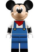 Mickey Mouse - Blue Overalls, Red Bandana 