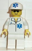 Doctor - EMT Star of Life, White Legs, White Cap 