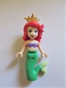 Ariel Mermaid - Crown and Flower in Hair 