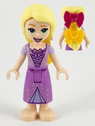 Rapunzel with 2 Bows in Hair 