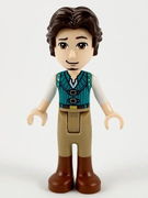 Flynn Rider - Dark Turquoise Vest 