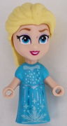 Elsa - Micro Doll, Medium Azure Dress