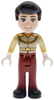 Prince Charming - Mini Doll, Tan Shirt, Medium Nougat Mouth