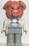 乐高人仔 Fabuland Figure Pig 7