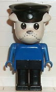 Fabuland Figure Bulldog 2 with Police Hat 