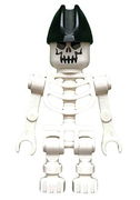 Skeleton with Evil Skull, Bicorne Hat 