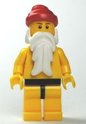 Santa, Yellow Legs with Black Hips, Yellow Torso 