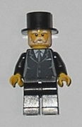 Suit Black, Top Hat - Sleigh Driver 