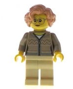 Grandmother - Dark Tan Fair Isle Sweater, Nougat Hair, Glasses 