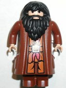 Rubeus Hagrid, Reddish Brown Topcoat (Light Nougat Version with Movable Hands) 