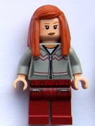 Ginny Weasley, Light Bluish Gray Knitwear, Dark Red Legs with Pocket Pattern 