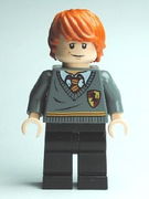 Ron Weasley, Gryffindor Stripe and Shield Torso, Black Legs 