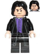 Professor Severus Snape, Dark Purple Shirt, Black Robes, Printed Legs 