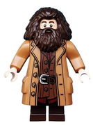 Rubeus Hagrid, Medium Nougat Topcoat with Buttons 